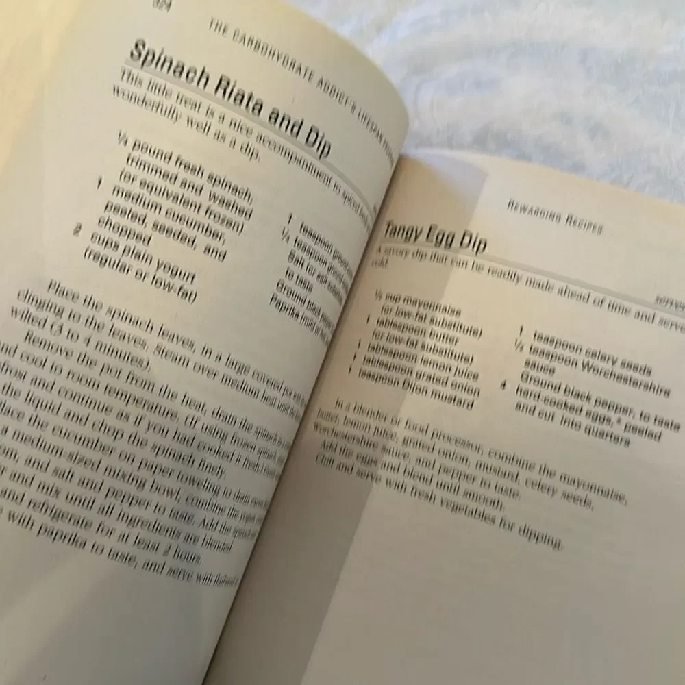 Cookbook Paperback Carbohydrate Addict’s Lifespan Program  Heller